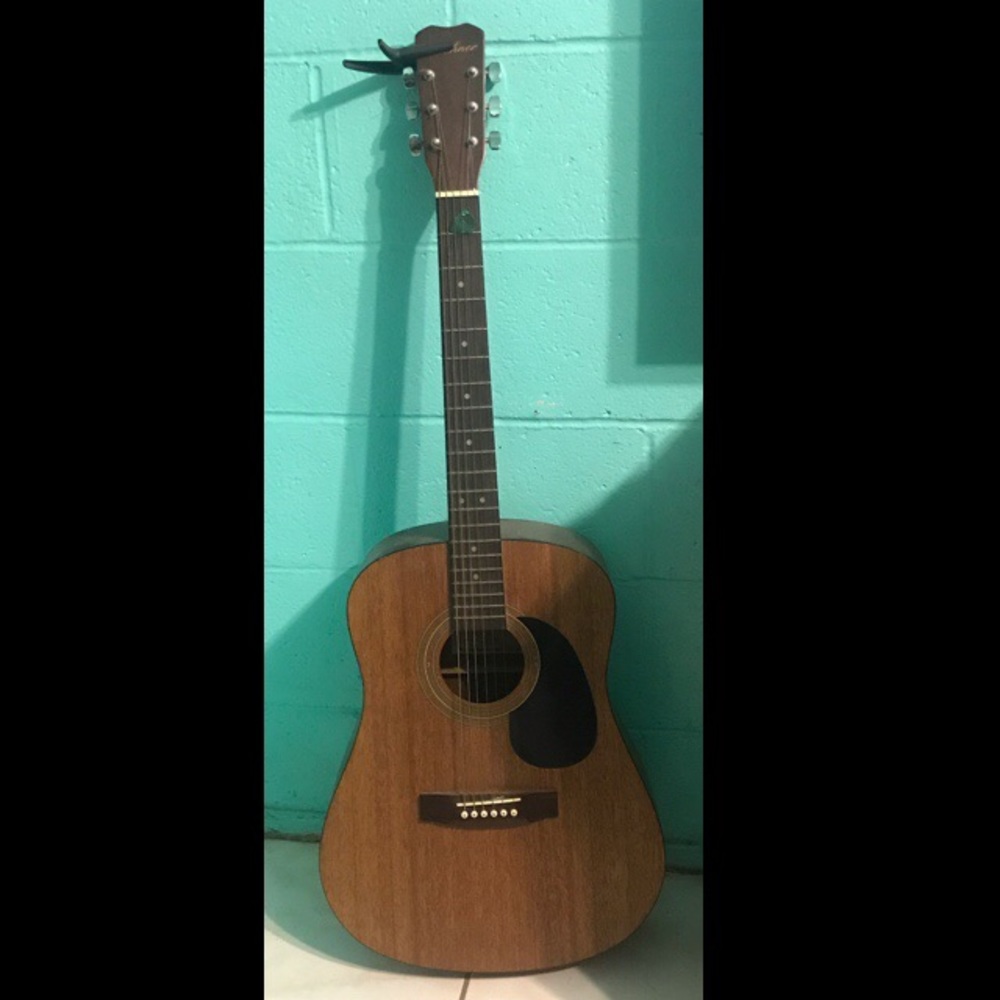Brown Guitar
